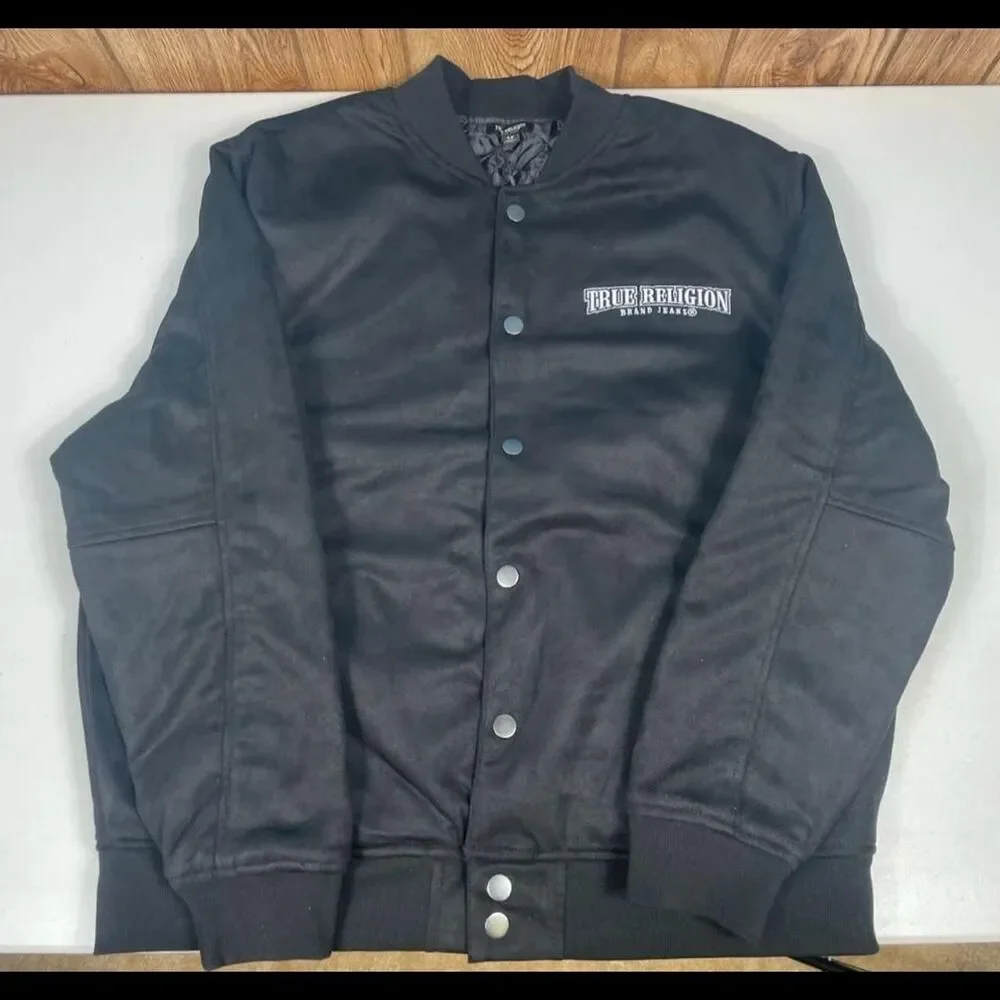 True-religion Men's Black Jacket